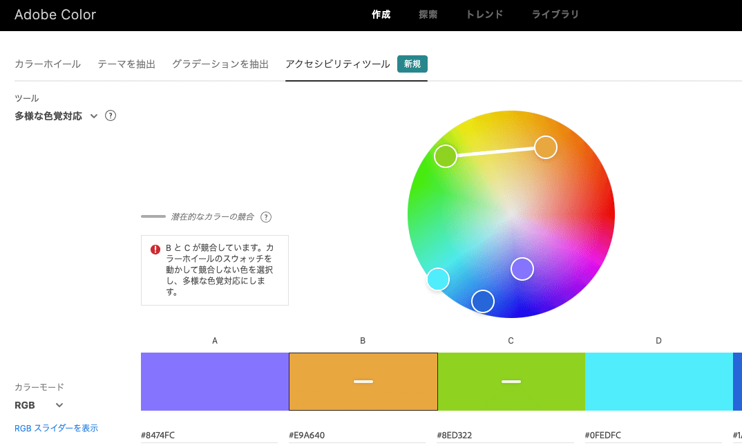 やってほしくない緑とオレンジの使い方 カラーudの話 ほうじ 少数色覚デザイナー Note