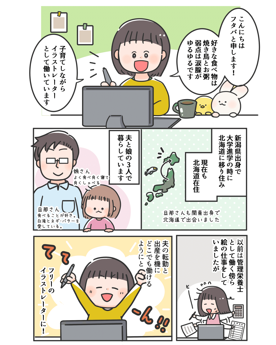 わたし フタバ イラストレーター 漫画家 について フタバ イラストレーター 漫画家 Note