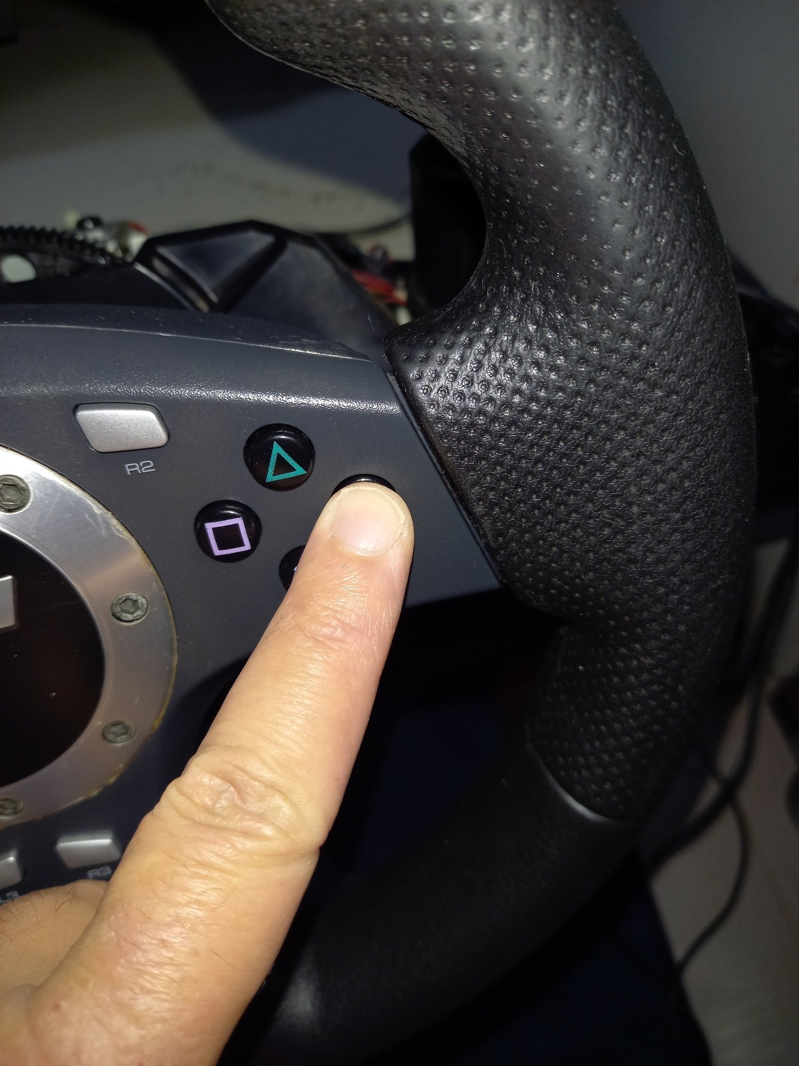 パーツ GT FORCE ジャンク1100円ハンコンを修理して遊ぶ！！（GT FORCE PRO編
