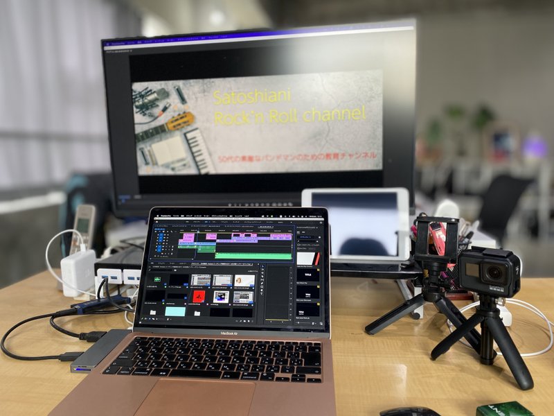 動画制作はこんな狭いスペースでも簡単にできます