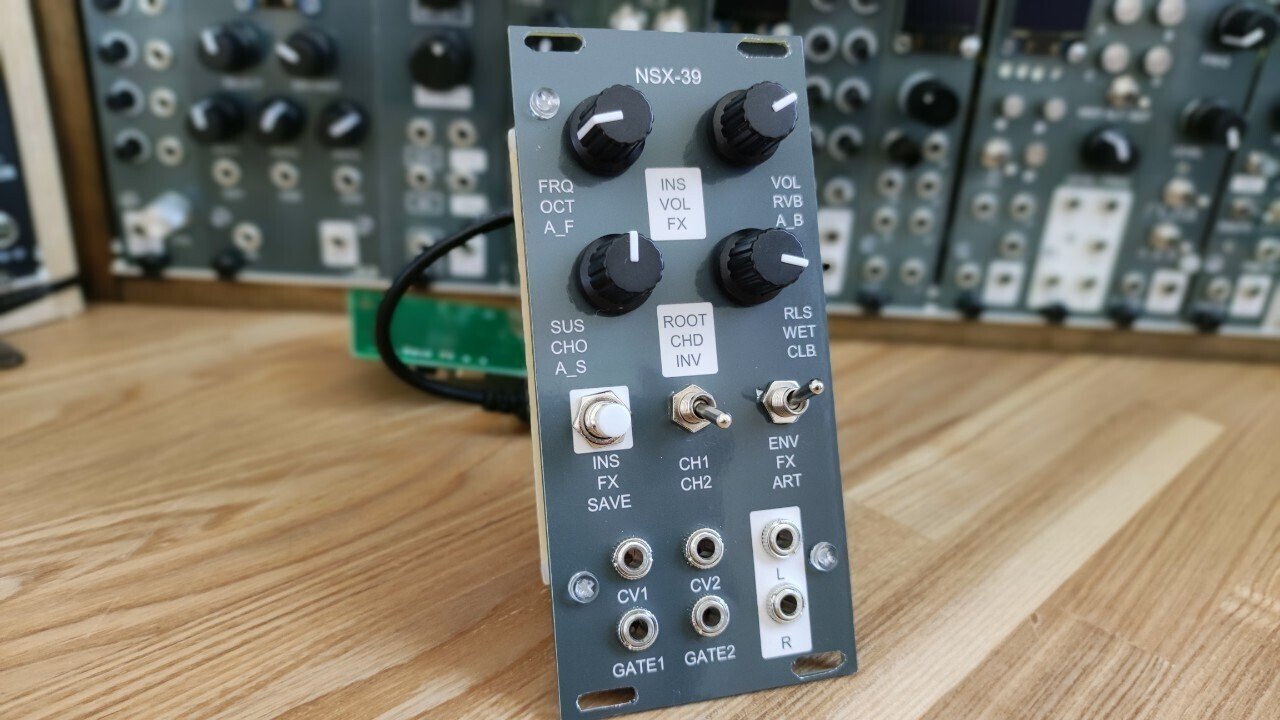 $23 YAMAHA PCM piano module-DIY Eurorack Modular Synthesizer