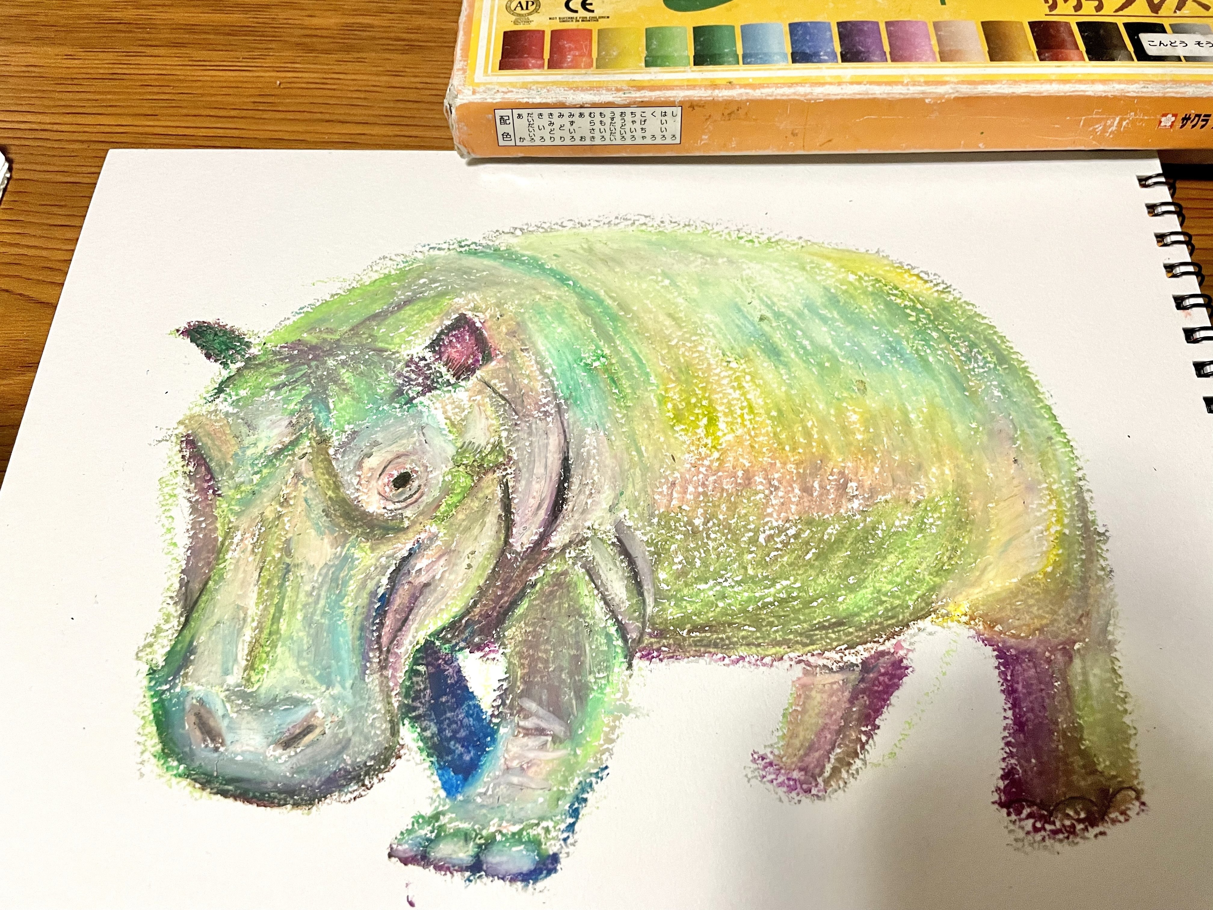 カバのイラストまとめ｜petitlabo