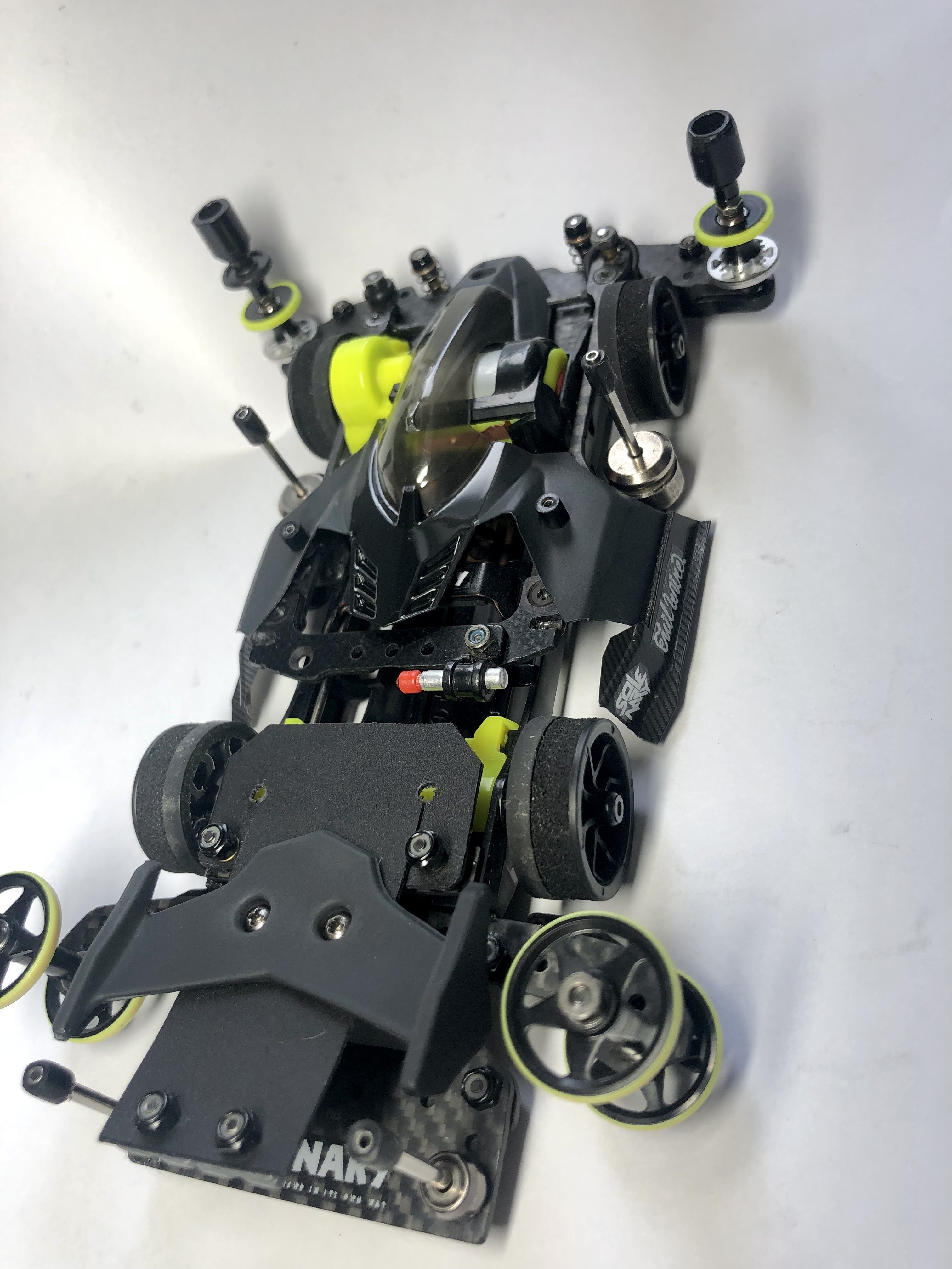 ミニ四駆 FMA 一軸AT センター出しヒクオ
