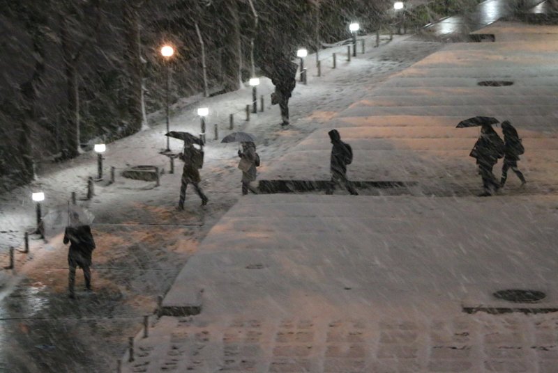 東京都23区に4年ぶりの大雪警報が出ました。
