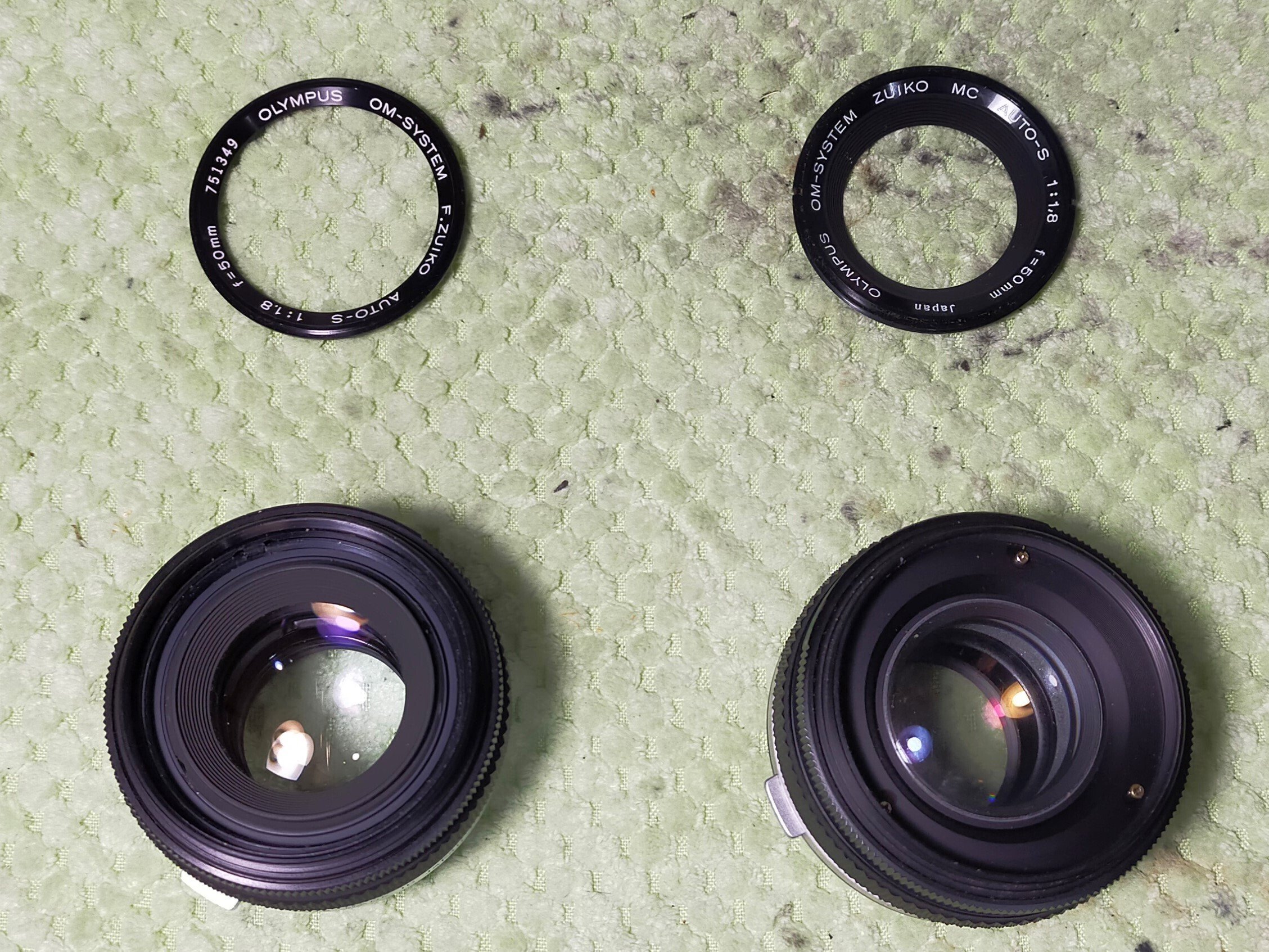 Olympus OM-SYSTEM 50mm F/1.8の分解と分類｜フィルムカメラ