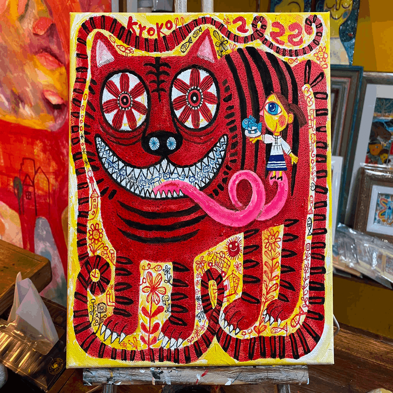 タイ在住の日本人アーティスト阿部恭子さん『WhiteCanvasタイランド