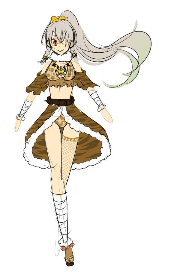 うちの子フード 落花生ちゃん イラスト制作過程 柑橘コウ Note