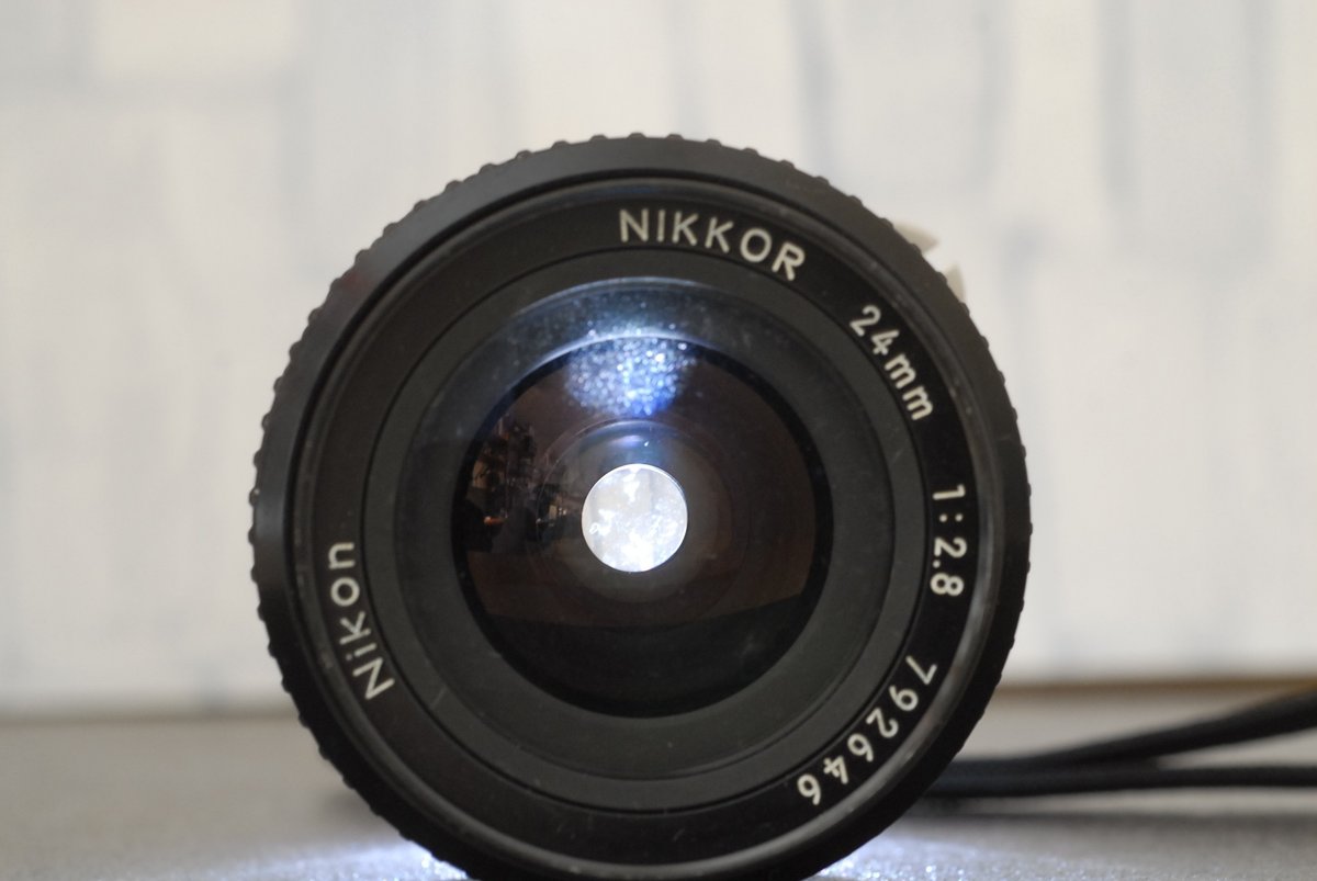 Ai Nikkor 24mm F2.8Sを整備して，スナップ写真を撮ってみた｜ザブ 