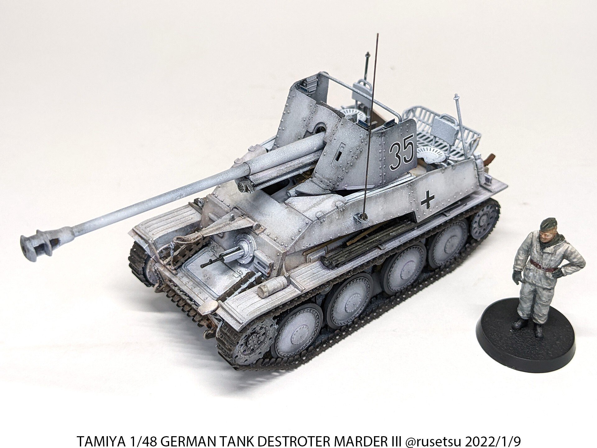 1/48 マーダーIII（7.62cm Pak36搭載型）｜るせつ