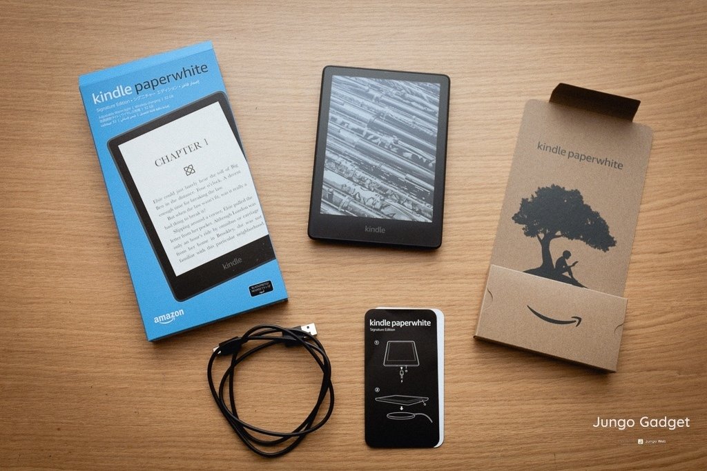 Kindle Paperwhite シグニチャーエディション レビュー｜じゅん 