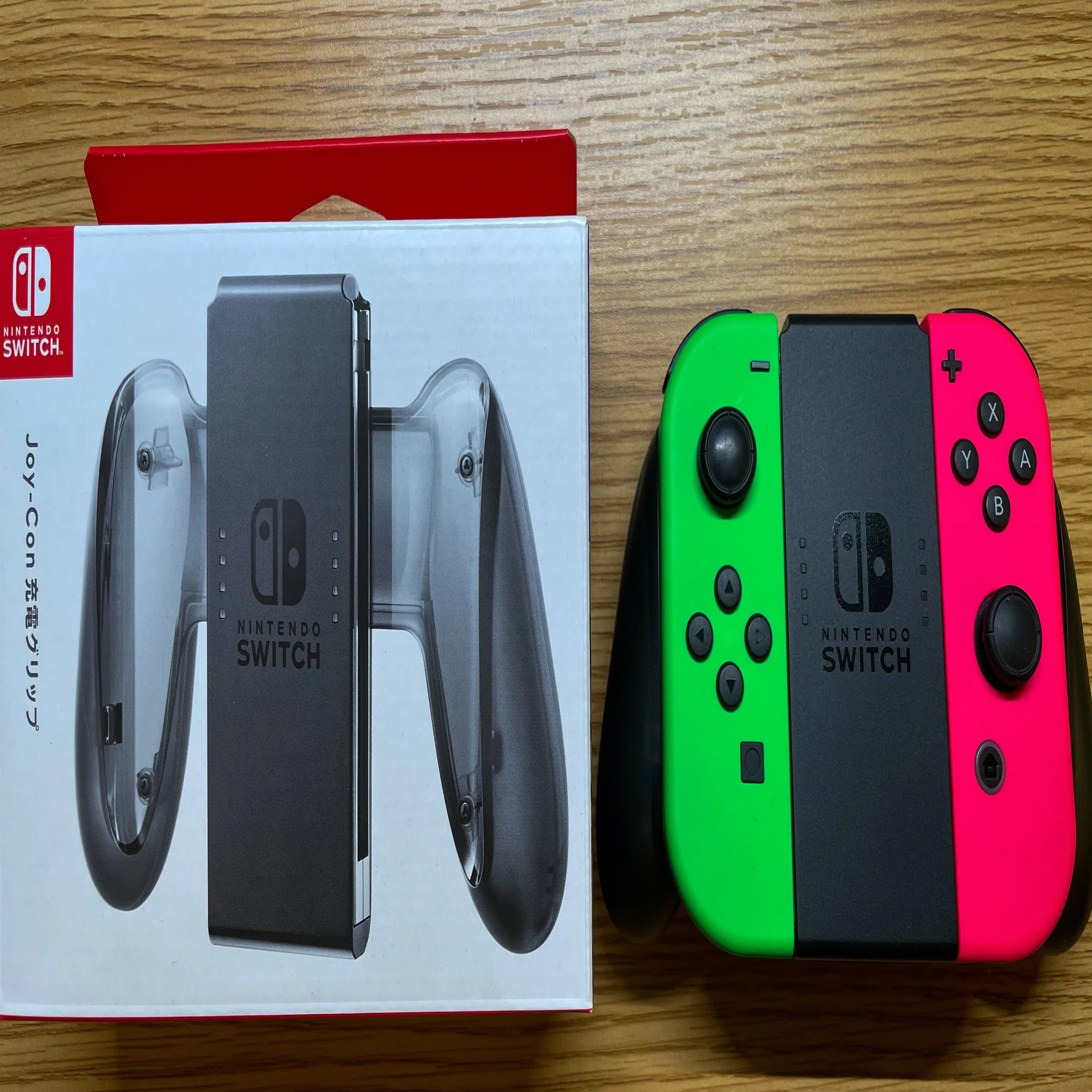 インテリアとして好き】Joy-Con (L) ネオングリーン/ (R) ネオンピンク 
