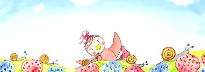 ピピのつばさ カタツムリたちの運動会を応援するピピ。