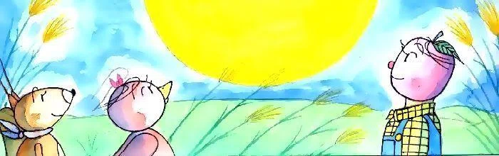 ピピのつばさ フルーツ島の月に住む、うさぎのミオンと十五夜の楽しい夜。