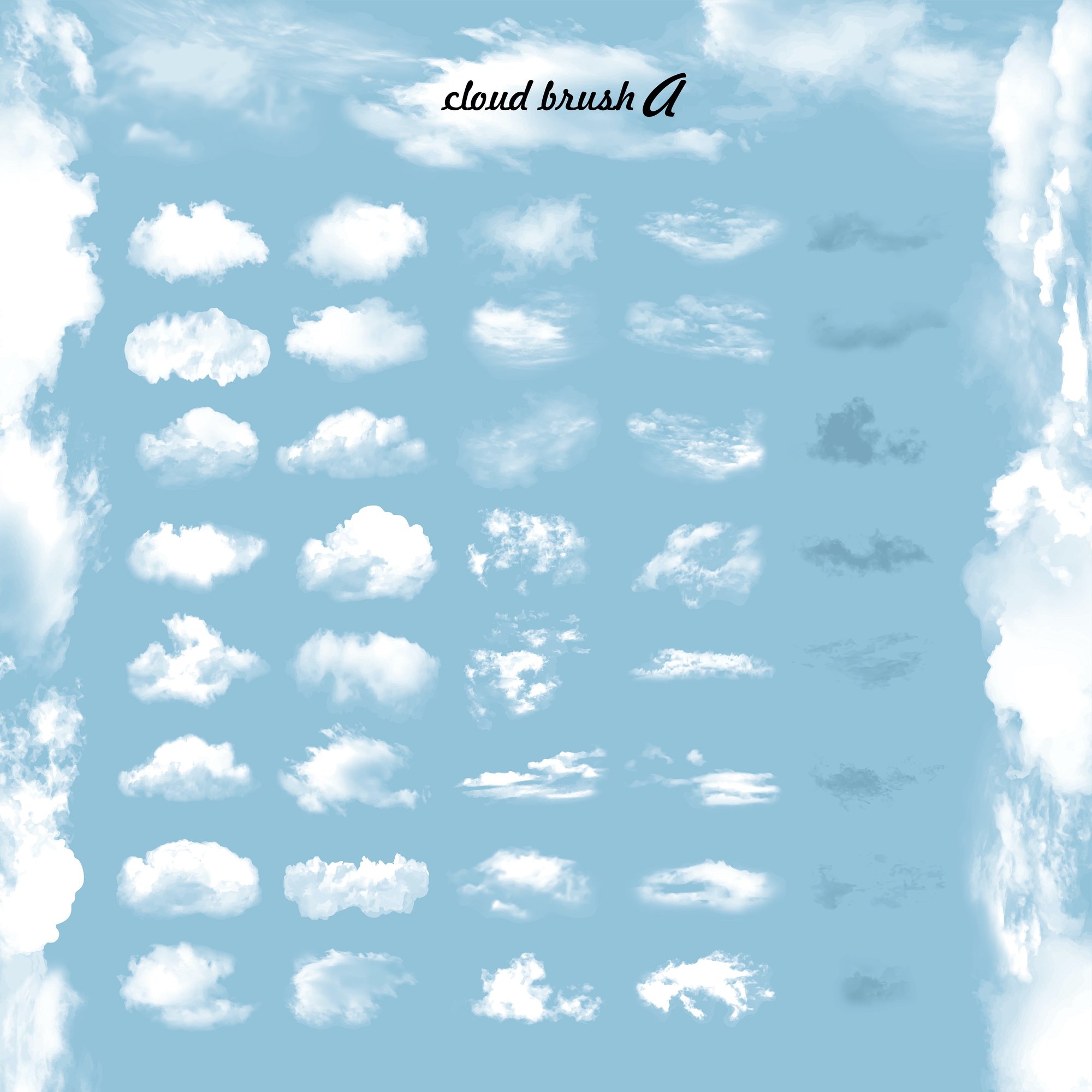 雲タッチブラシ 雲描き放題 ヨーグル Note