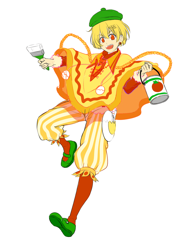 うちの子フード オムライス君 イラスト制作過程 リメイクver 柑橘コウ Note