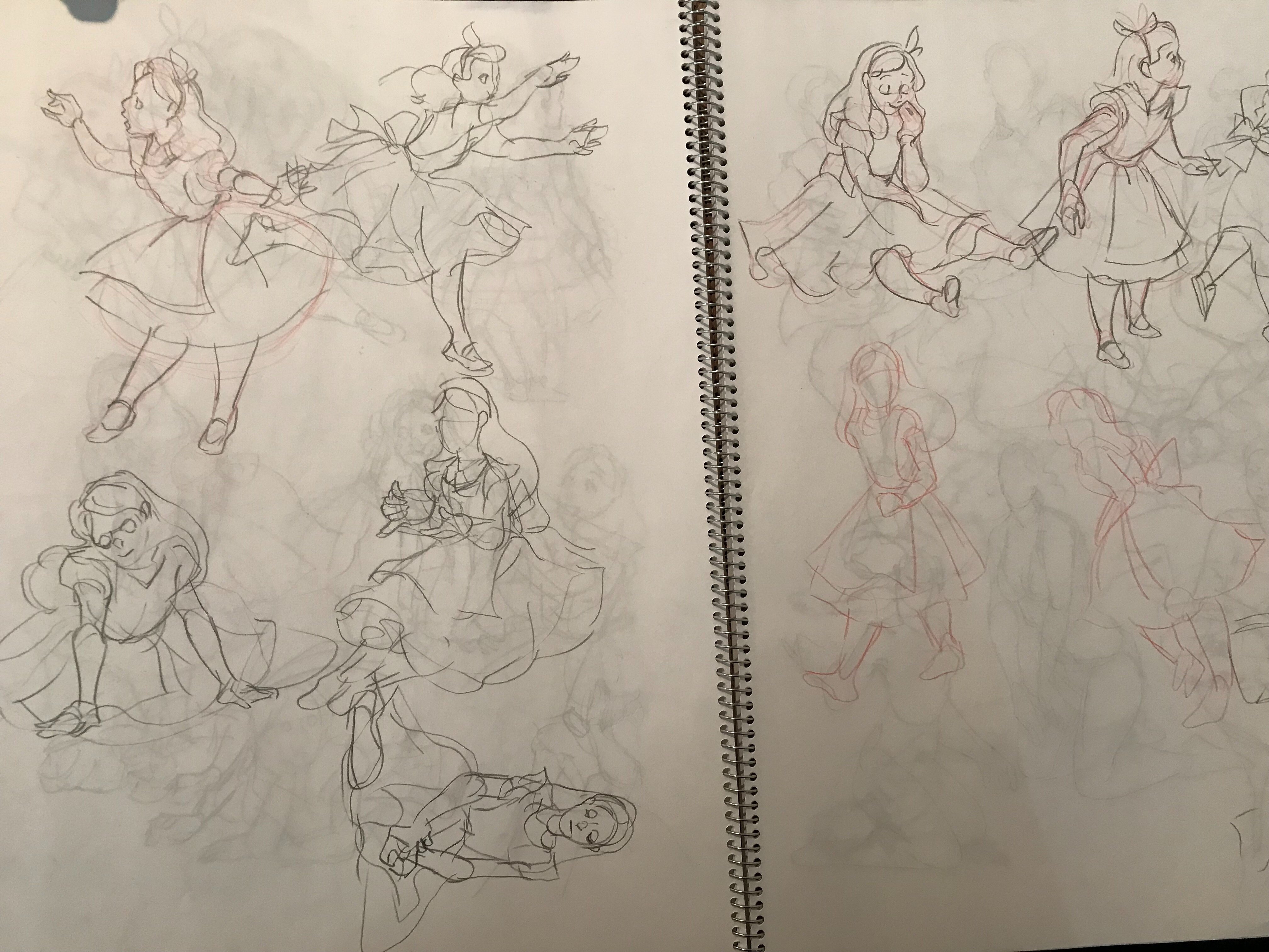 13ヶ月間、毎日クロッキーとかしつつ、2022年1月もなんだかんだで絵の