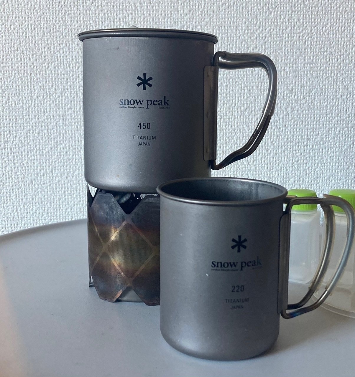 山で使えるミニマルなコーヒーセット｜Daisuke Ueshima