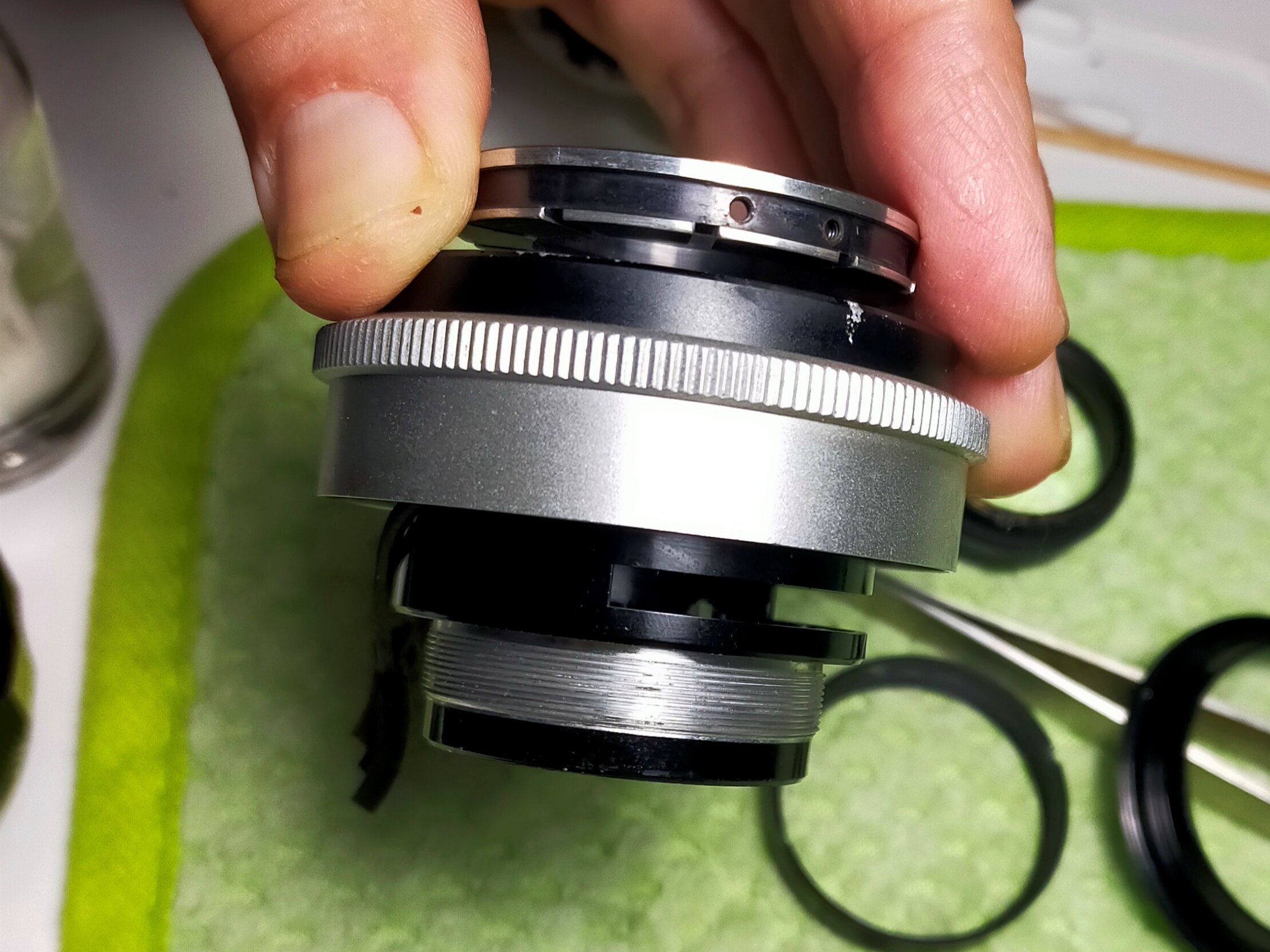 Pentax Auto-Takumar 55mm F/1.8 ゼブラタクマーの分解 Pentax Auto-Takumar 55mm F/1.8 ゼブラタクマーの分解