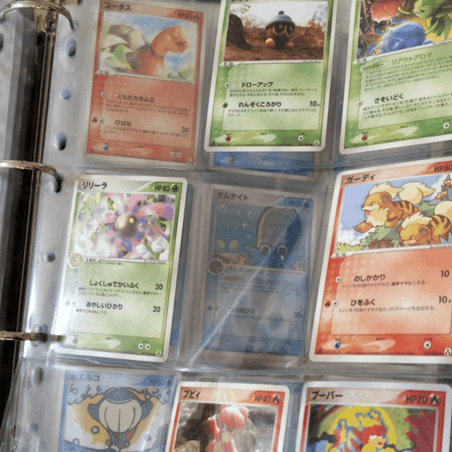 昔のポケカ PCG「まぼろしの森」のコレクション整理しました