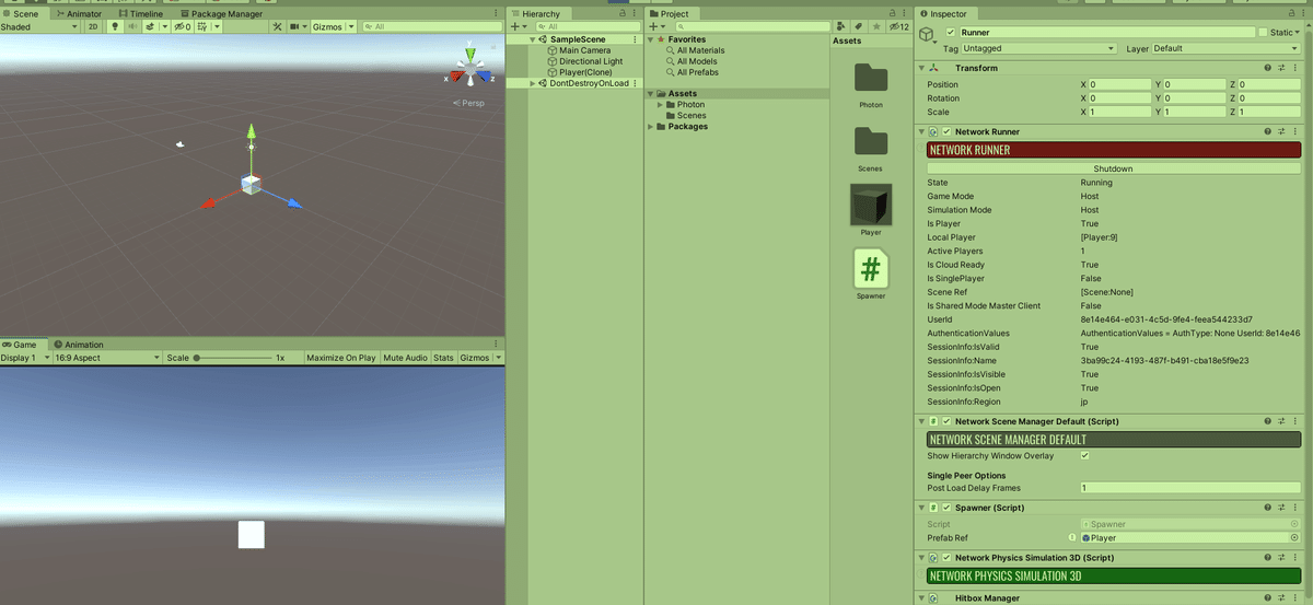 Unity マルチプレイ Photon , Photon Fusion for Unityでマッチングシステムを実装する～基礎編 – IYJDV
