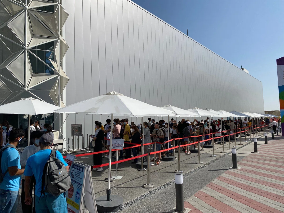 ドバイ万博/EXPO2020dubai②】会場到着！日本パビリオン激混み｜あつみ 