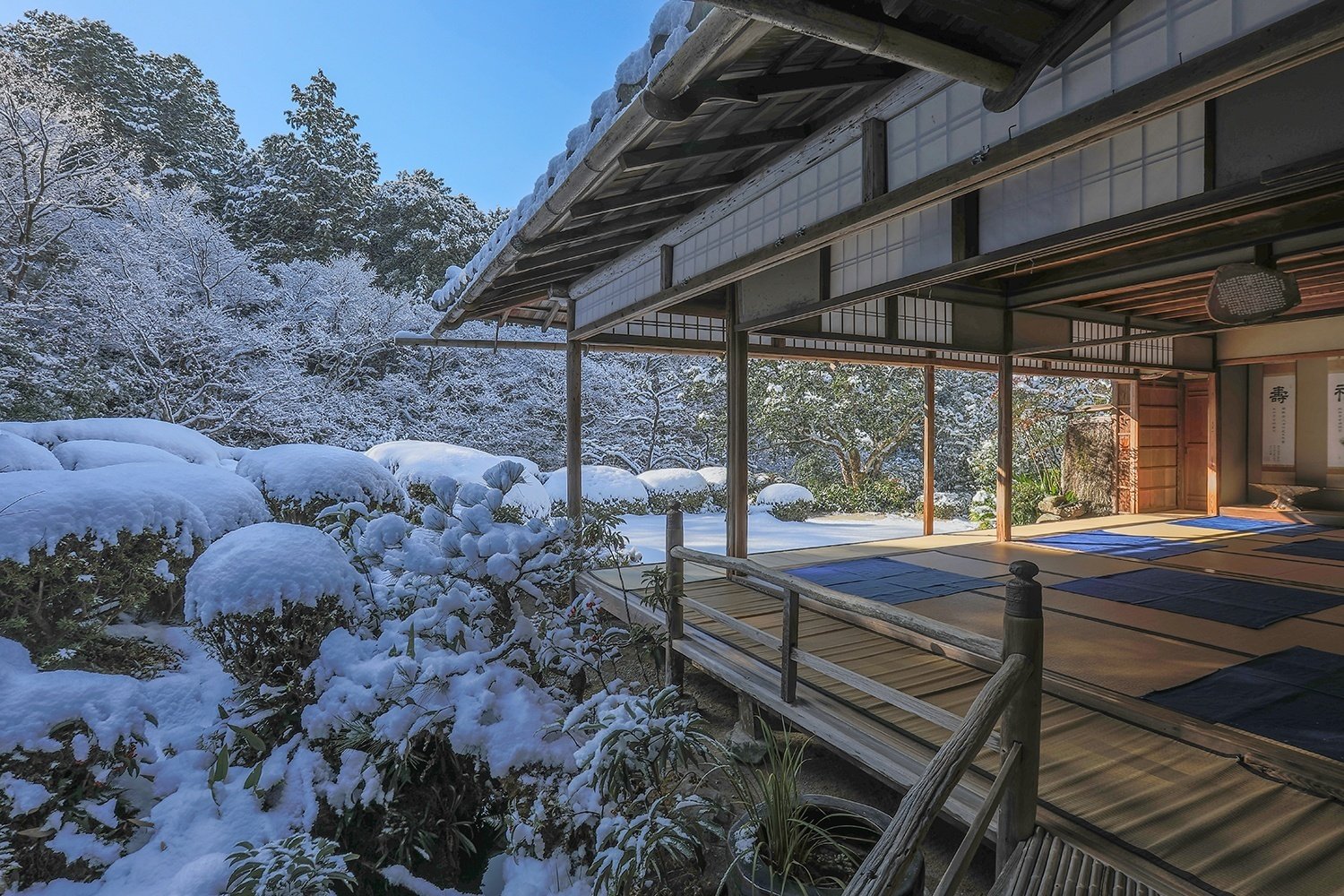 雪の詩仙堂｜京都散歩の旅