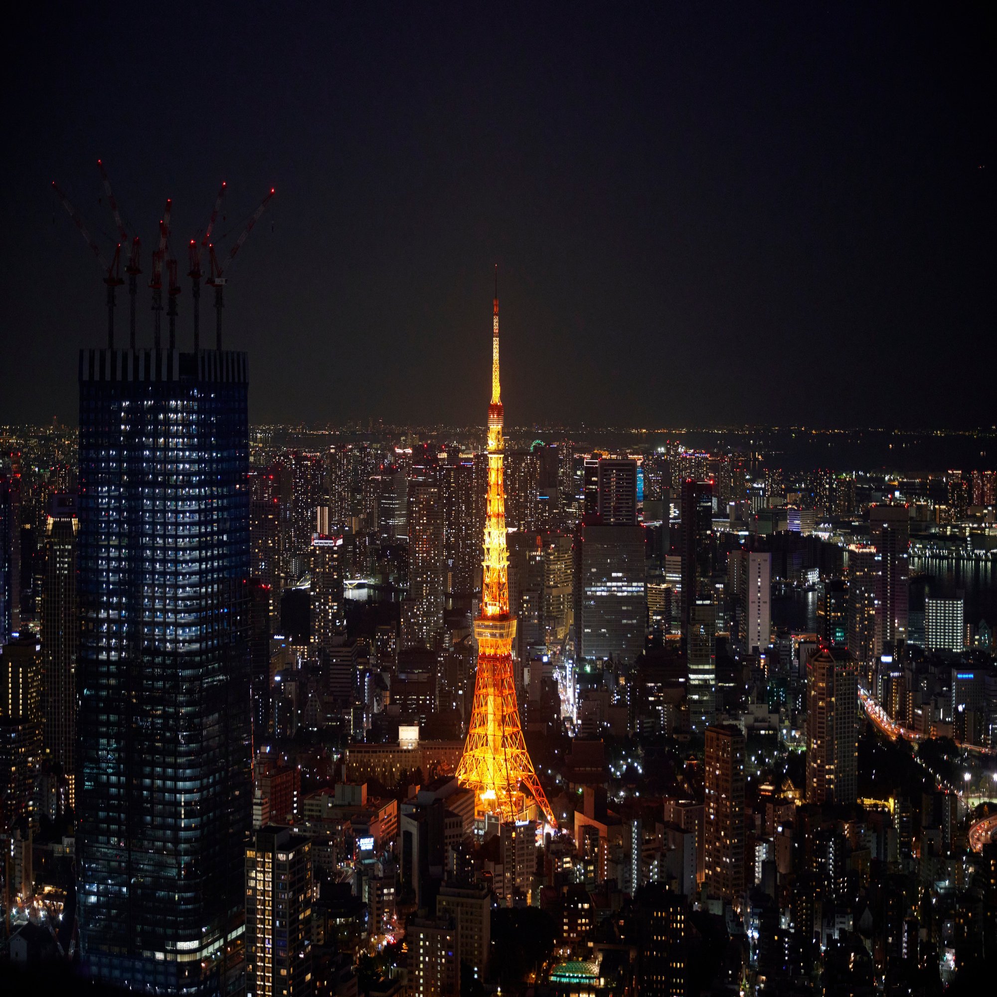 六本木ヒルズの夜景 Kimamafilm Note