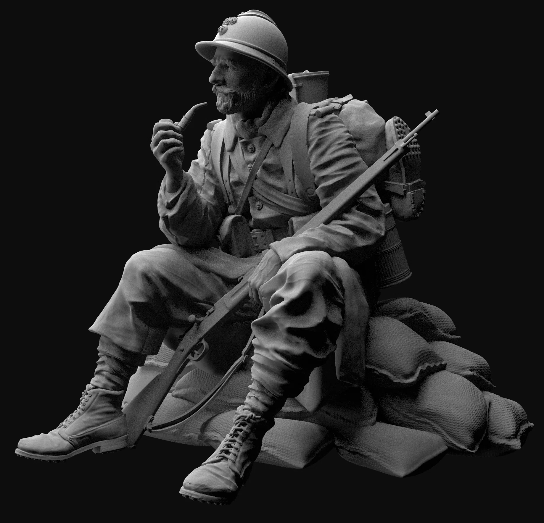 デジタル造形作品 