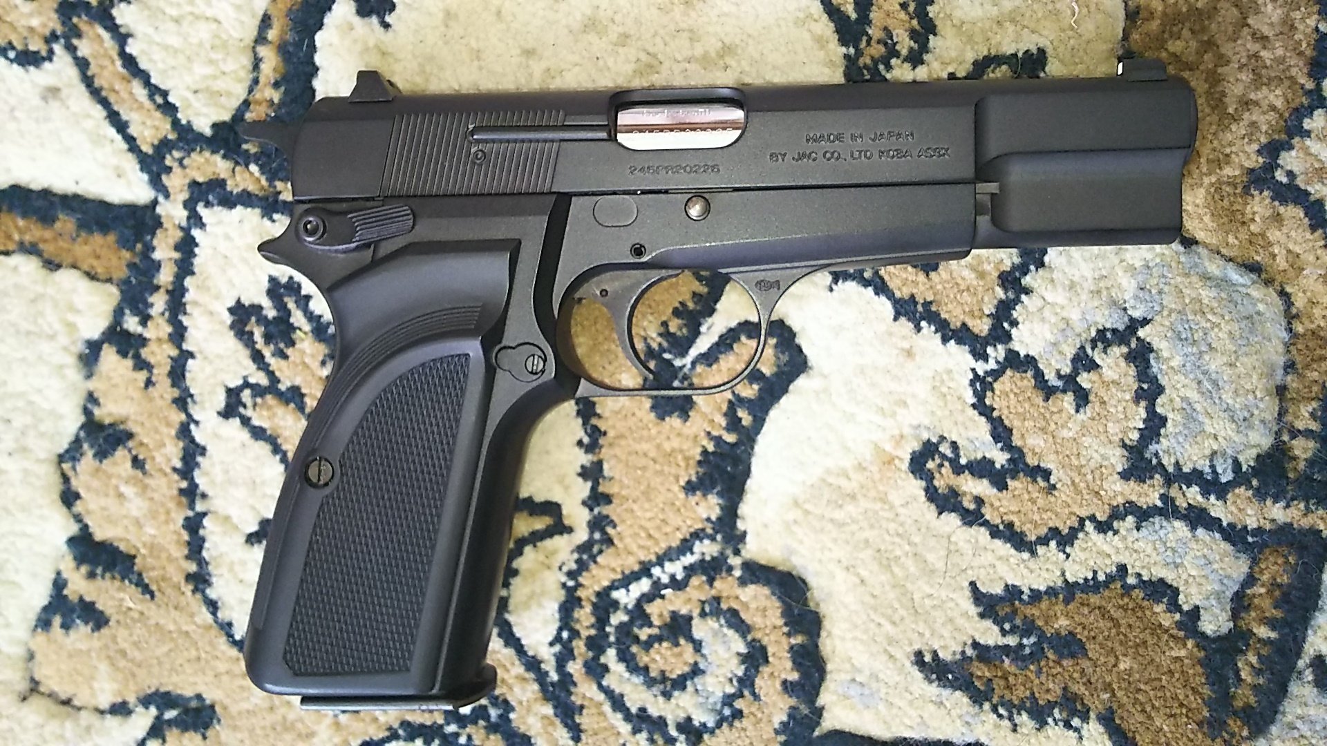 不具合あり JAC FN ブローニング ハイパワー ガスガン