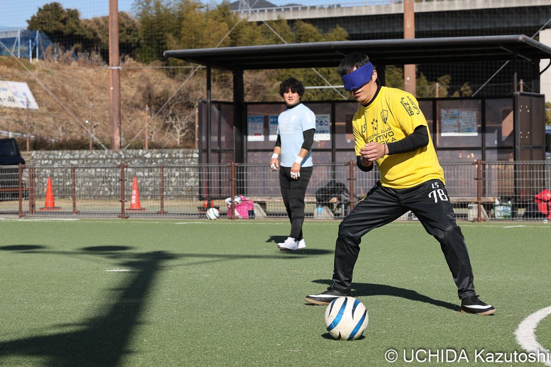 第7回静岡パラサッカーフェスティバル ブラインドサッカー体験会 公開練習 内田和稔 Note