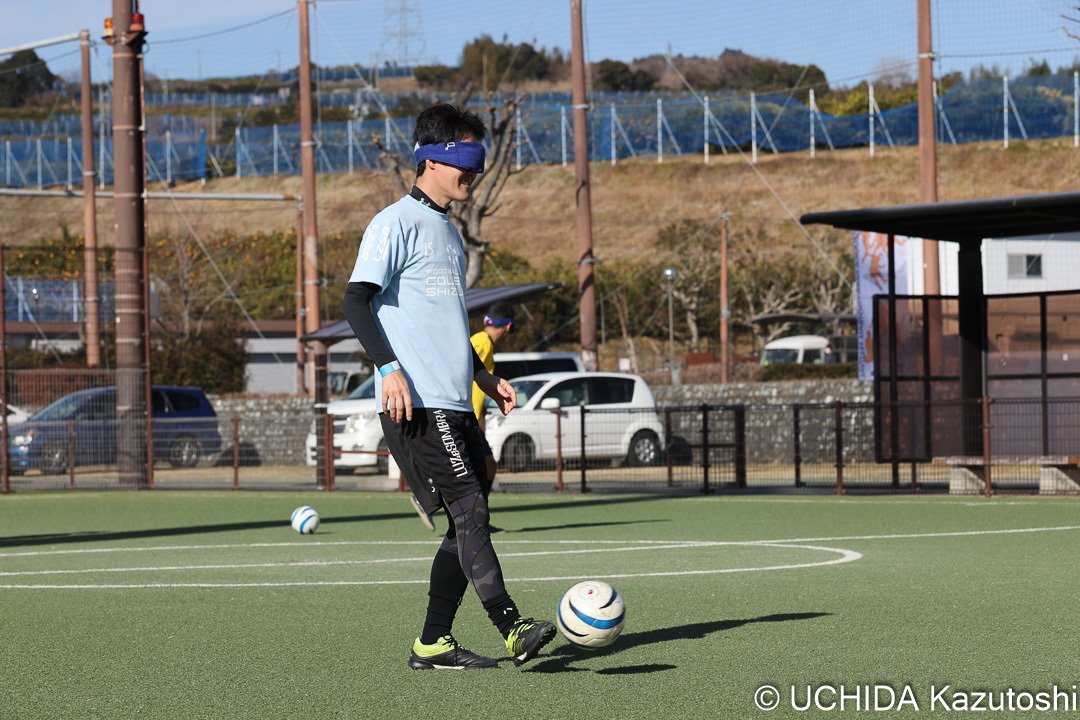 第7回静岡パラサッカーフェスティバル ブラインドサッカー体験会 公開練習 内田和稔 Note