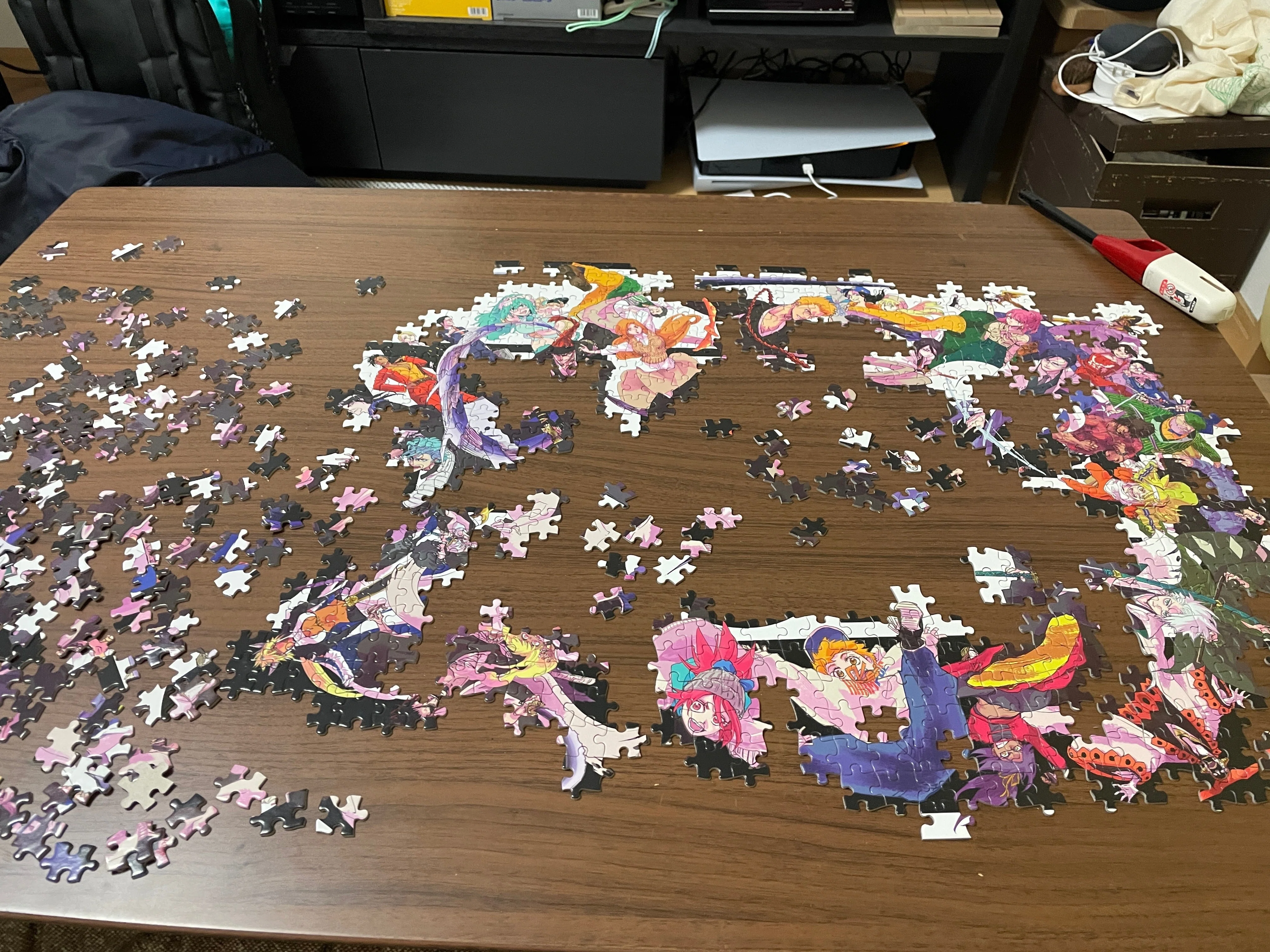 1000ピースのパズルは意外と難しい｜木村拓哉