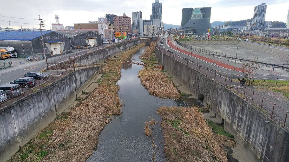 河川：治水：巴川水系・大谷川放水路（静岡県静岡市）｜roadexplorer