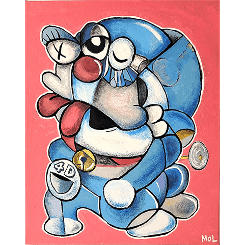 人気作品 すべて完売のドラえもん おそ松くん ビックリマン タッチ Akira パロディー 失業画家のガードレール叩き Note