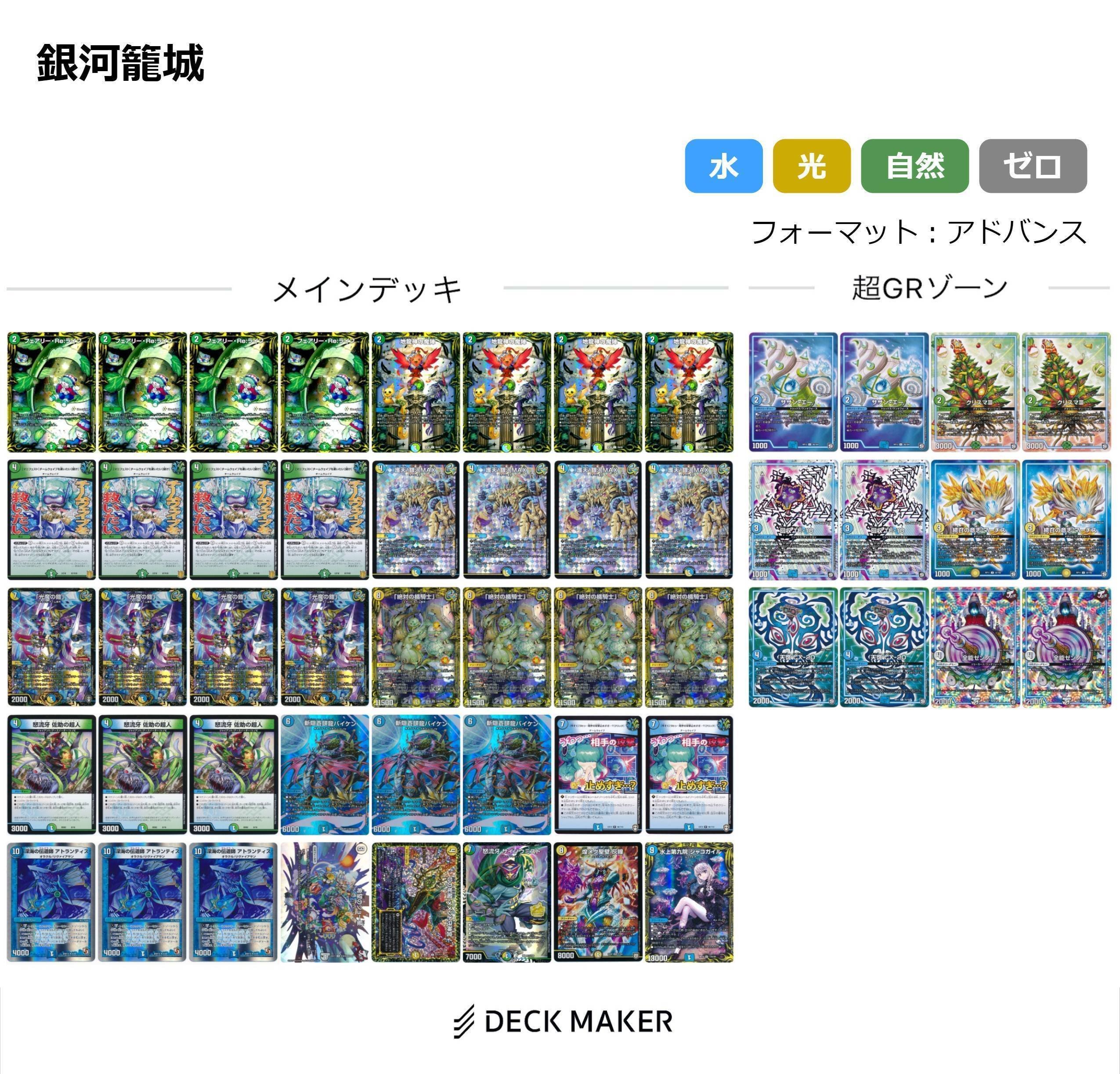 vault大会準優勝】環境最堅デッキ銀河籠城について【アドバンス