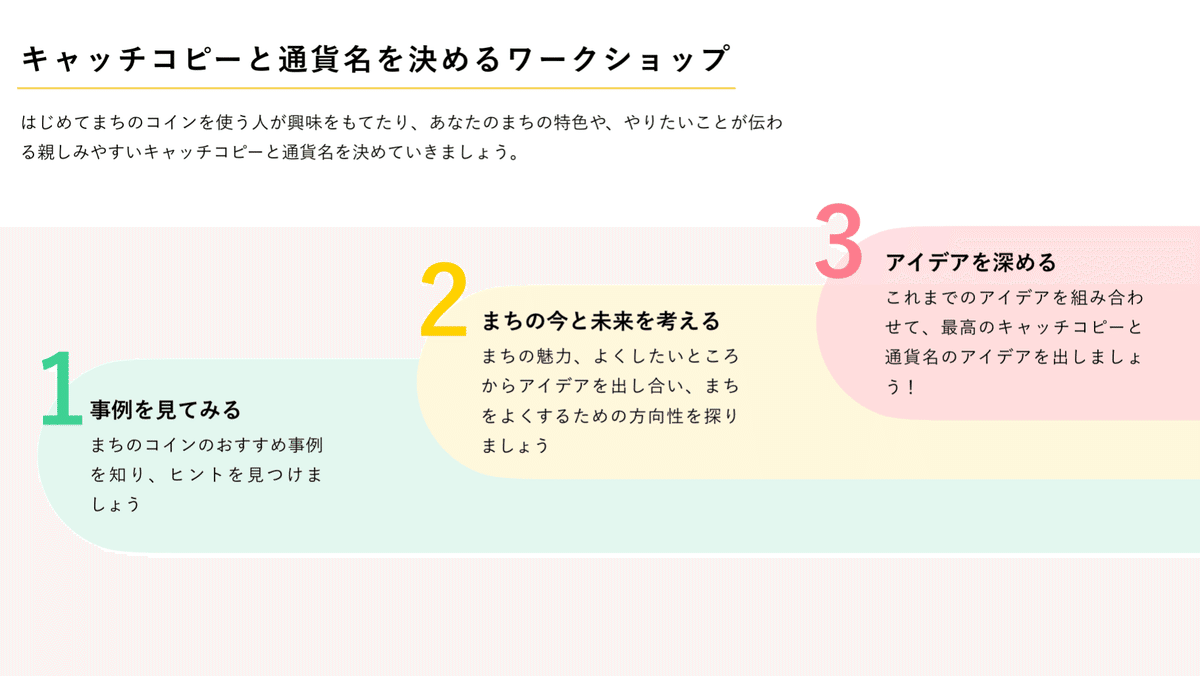 キャッチコピー・通貨名を決めるコツ💡｜まちのコイン｜地域のつながりづくりのためのコミュニティ通貨