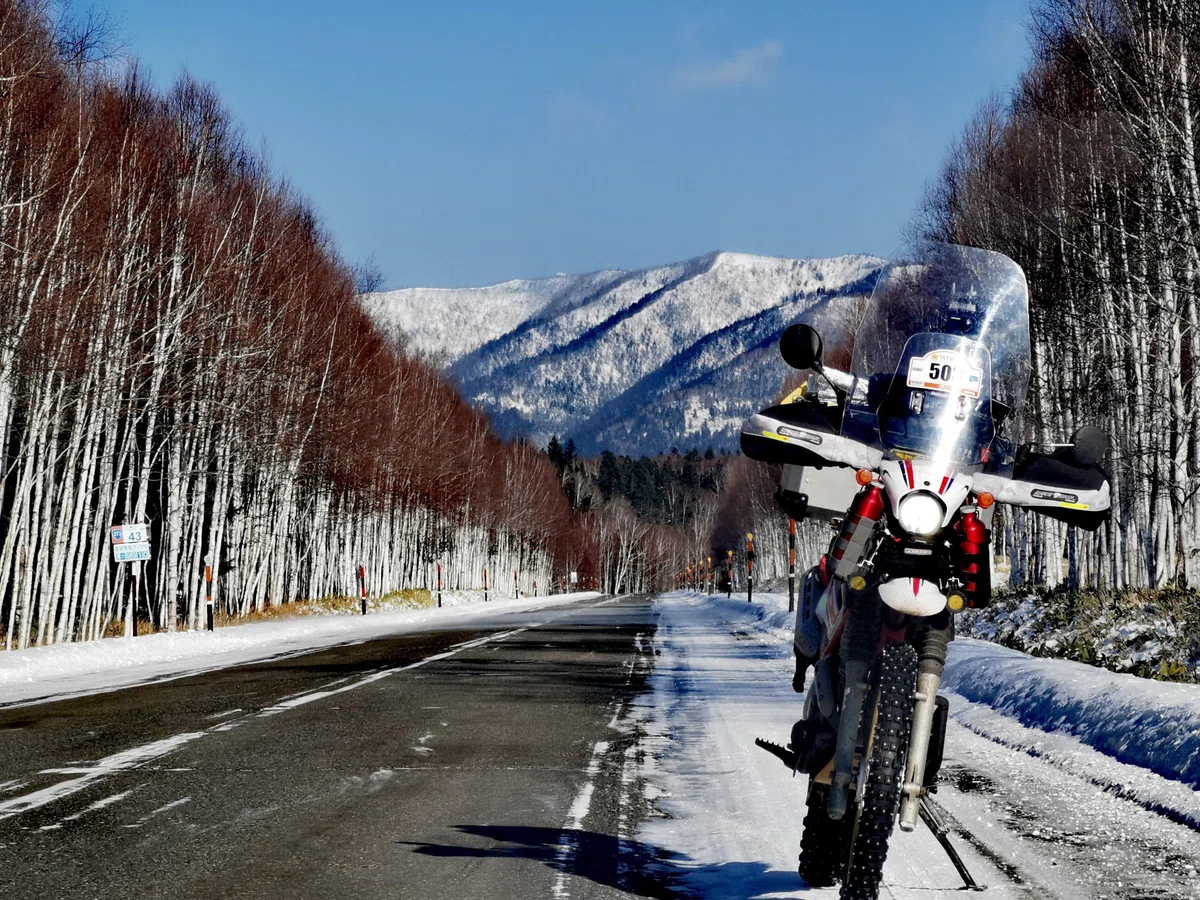 バイクで年越し宗谷岬｜こがれ