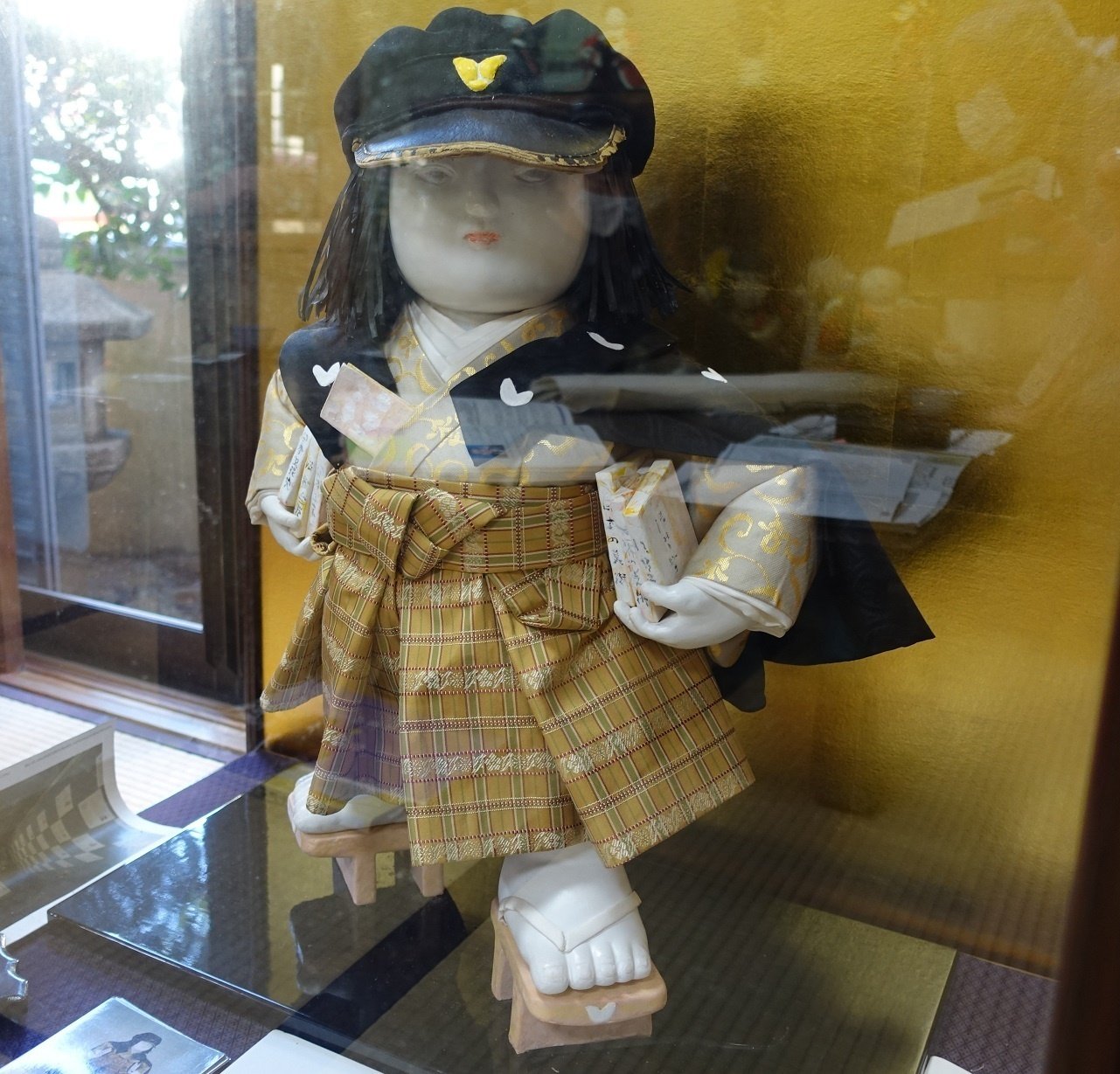 人気有名人形師 片岡光春 京人形 童女 立札付 D682 京都工芸研究会ロング・インタビュー #002 片岡行雄さん（人形師
