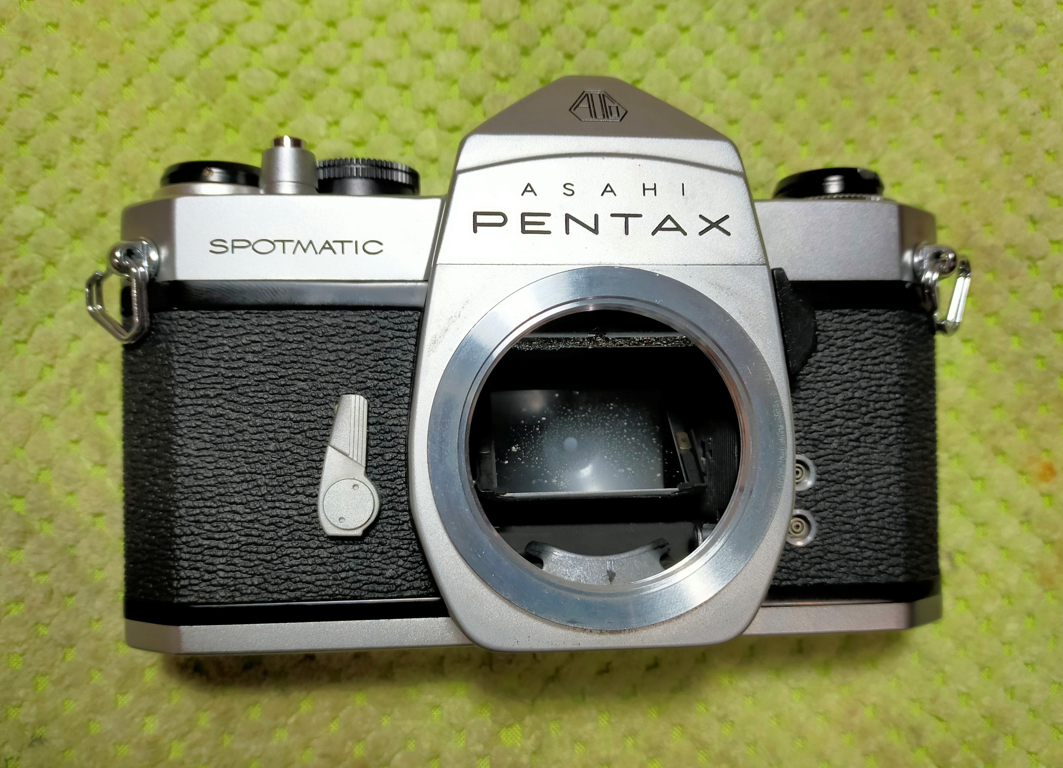 一眼レフの検品方法（ペンタックス SP）｜フィルムカメラ修理のアクア