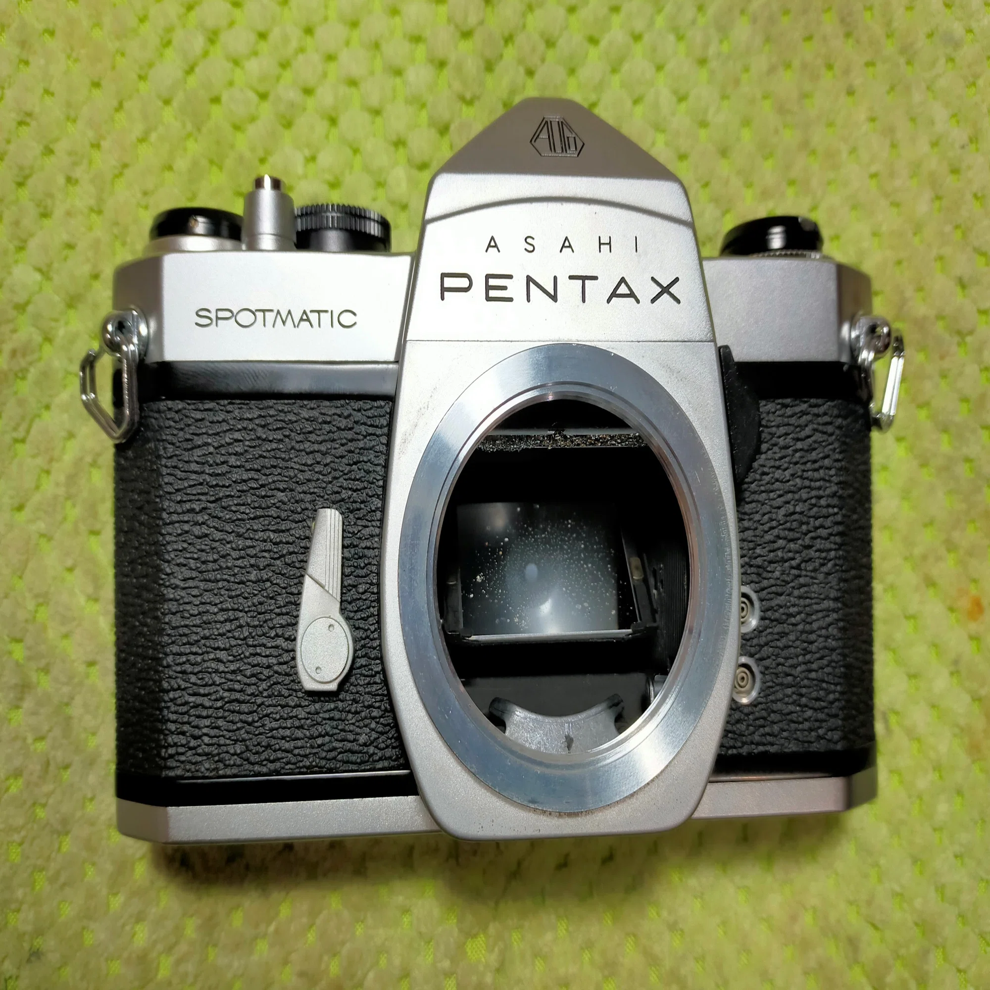 一眼レフの検品方法（ペンタックス SP）｜フィルムカメラ修理のアクア 