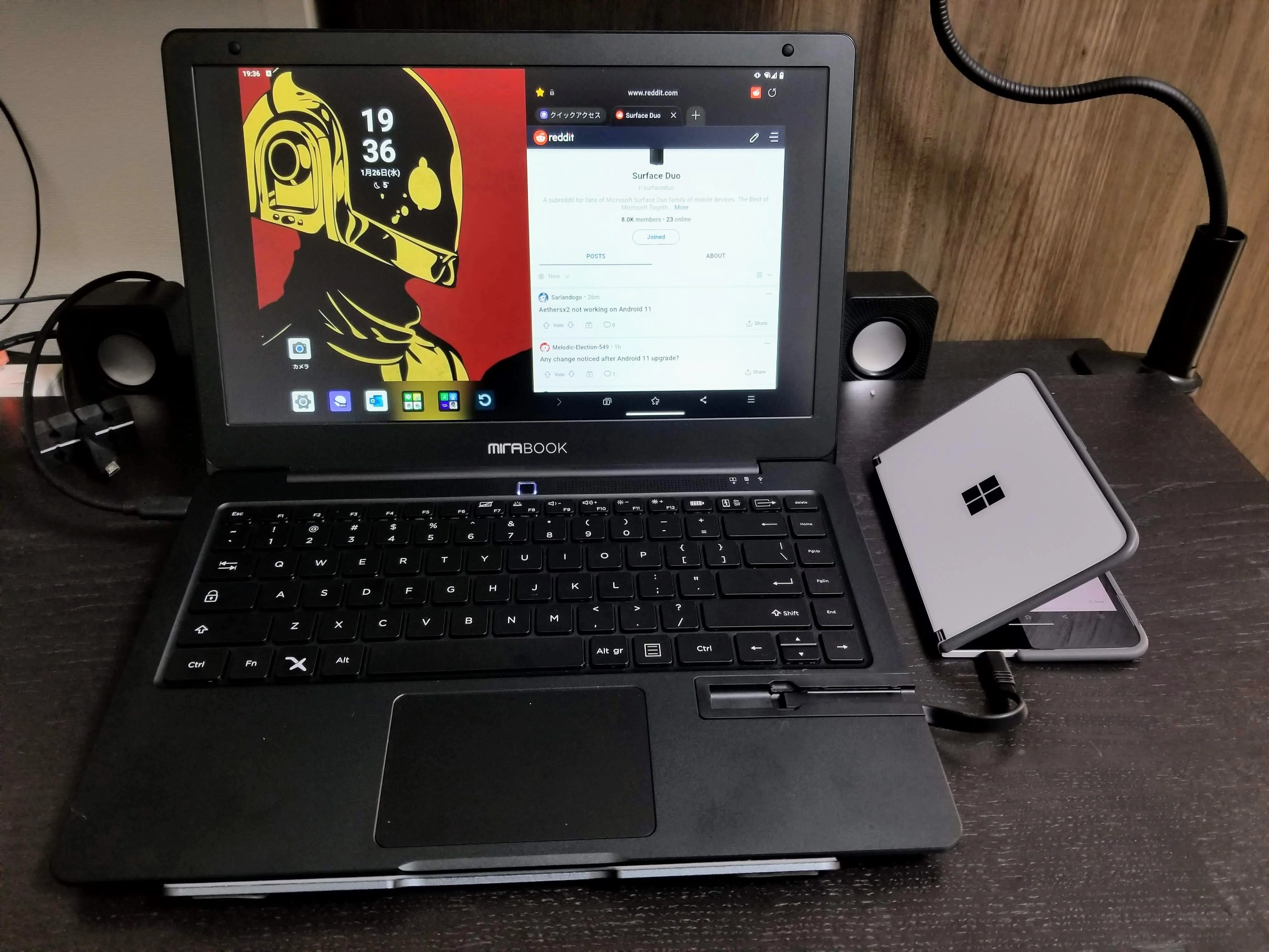 衝動買いしたMirabookは、最強のSurface Duoコンパニオンなのではない
