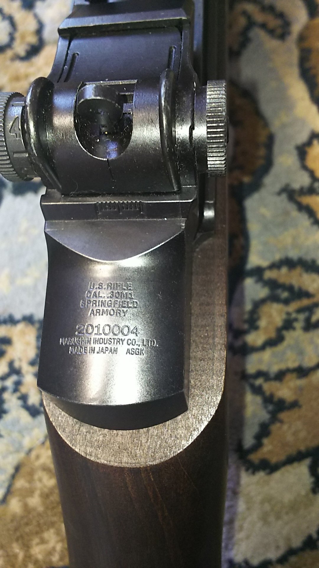 マルシン U.S. M1ガーランド 8mmGBB エアガンレビュー ガスガン