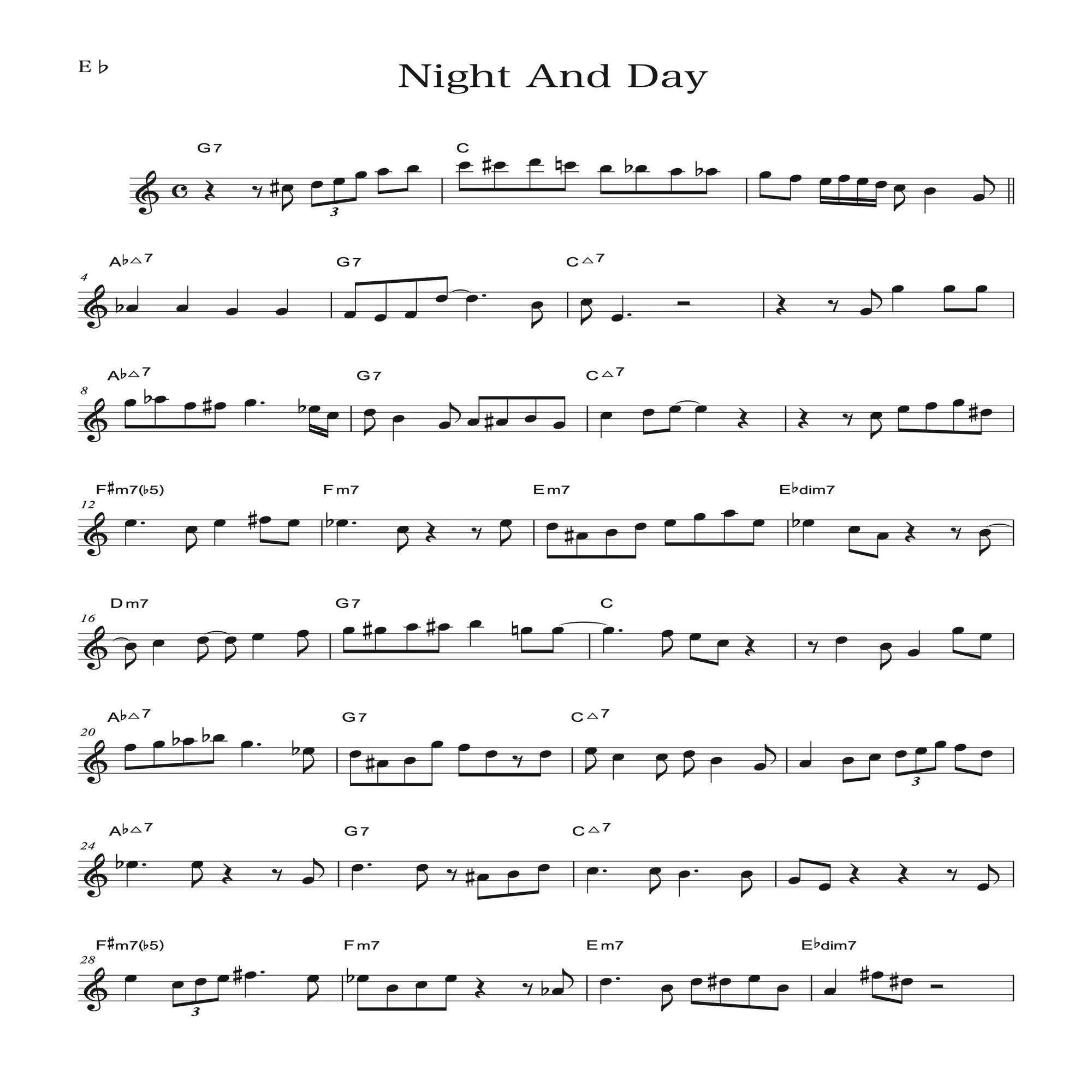 アルトサックス「Night And Day」でのソロ例｜加度 克紘
