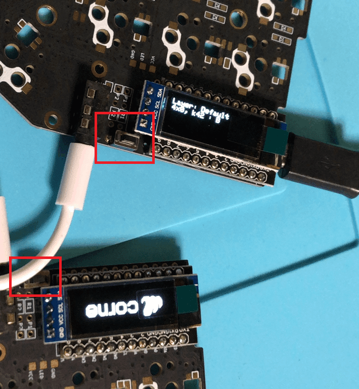 Corne Chocolate 基盤とケースのみ Bluetooth, 有線 Corne Chocolate 基盤とケースのみ Bluetooth, 有線