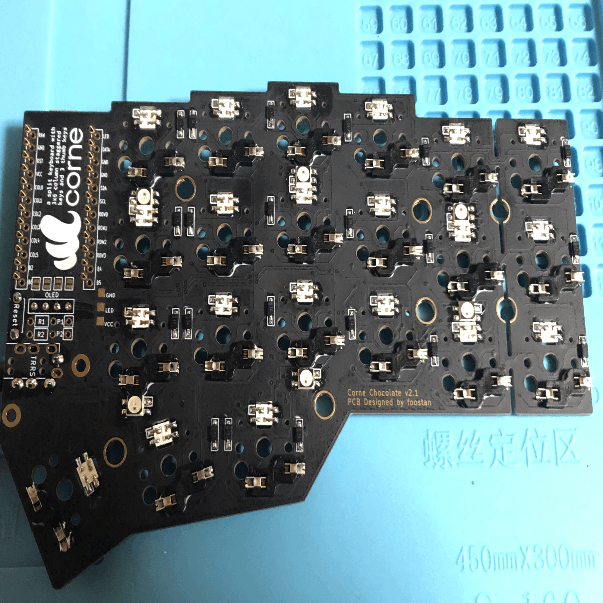 自作キーボード】corne chocolateを作った話｜scop00