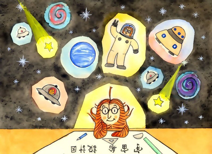 ピピのつばさ 船を作りあげた枯れ葉のハンスは、今度は宇宙船を作ろうと考える。