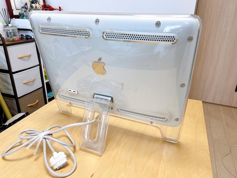 擬装☆G4Cube 中身はMacMini-OSX_Lion 外付HDD400GB