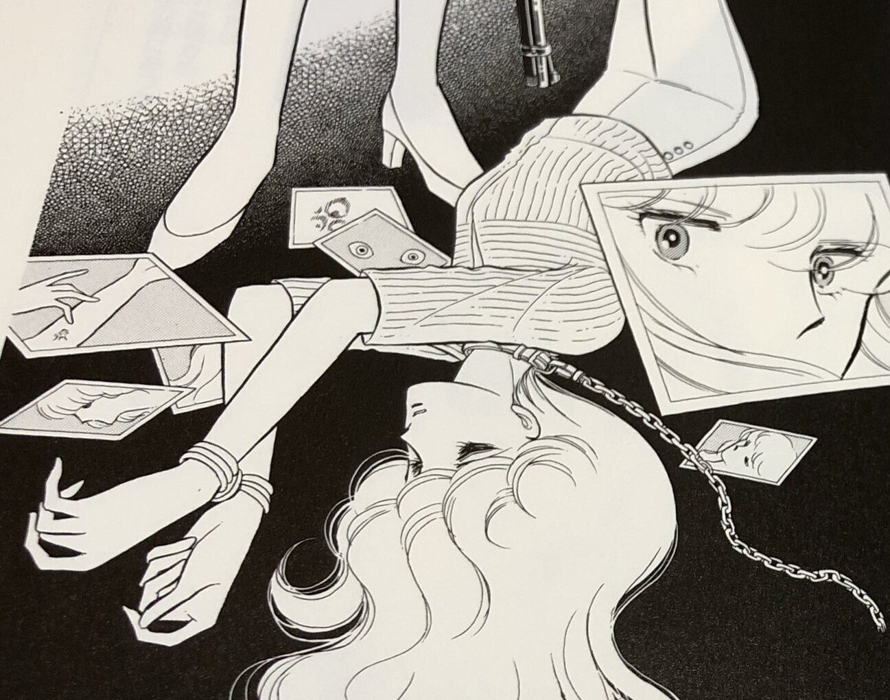 闇のパープル・アイ　直筆サイン入り　複製原画　篠原千絵　尾崎倫子 闇のパープル・アイ直筆サイン入り複製原画篠原千絵尾崎倫子