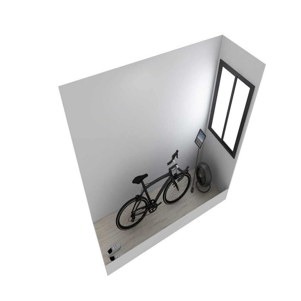 4畳半 自転車整理