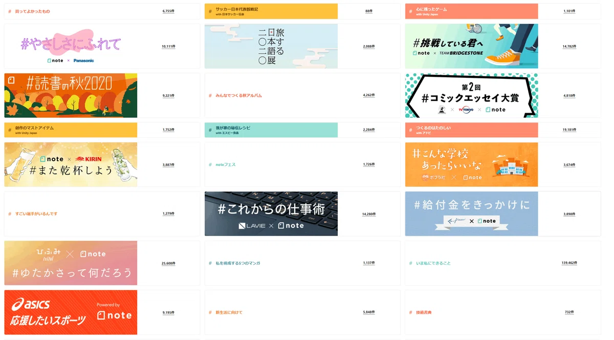 過去のコンテスト/お題